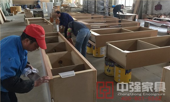 展柜工廠圖