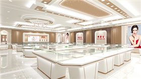鎮(zhèn)江揚中哪家訂做的金銀首飾珠寶展柜做工細致