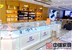 南京手機柜臺，手機展柜設(shè)計