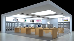 南京新一城蘋果手機(jī)專賣店展柜設(shè)計(jì)制作