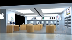 南京新一城蘋果手機(jī)專賣店展柜設(shè)計(jì)制作