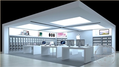 南京新一城蘋果手機(jī)專賣店展柜設(shè)計(jì)制作