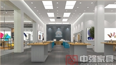 華為手機專賣店設(shè)計裝修展柜制作