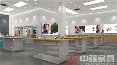 華為手機專賣店設(shè)計裝修展柜制作