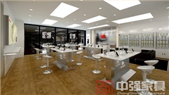 華為手機(jī)專賣店基礎(chǔ)裝修及展柜定制