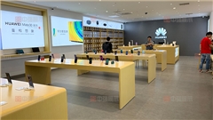 華為手機展柜制作