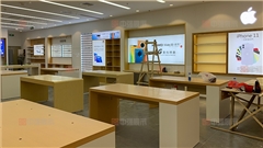 吾悅廣場(chǎng)移動(dòng)5G手機(jī)體驗(yàn)店展柜定做廠家
