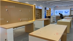 吾悅廣場(chǎng)移動(dòng)5G手機(jī)體驗(yàn)店展柜定做廠家