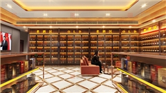 南京煙酒展柜柜臺設(shè)計定制-中強展柜廠
