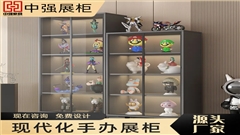 南京中強手辦展柜定制