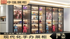 南京中強手辦展柜定制