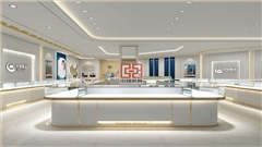 上海珠寶展柜定制廠家-中強展柜廠