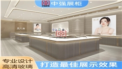 南京吾悅廣場店鋪珠寶展柜定制化服務——中強展柜廠