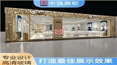 南京水游城商場珠寶店鋪專業(yè)化展柜定制——中強展柜廠