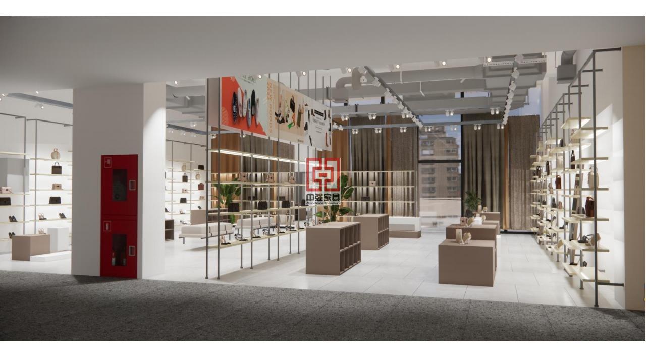 服裝店鋪展柜設(shè)計(jì)制作運(yùn)輸安裝一站式服務(wù)——中強(qiáng)展柜廠