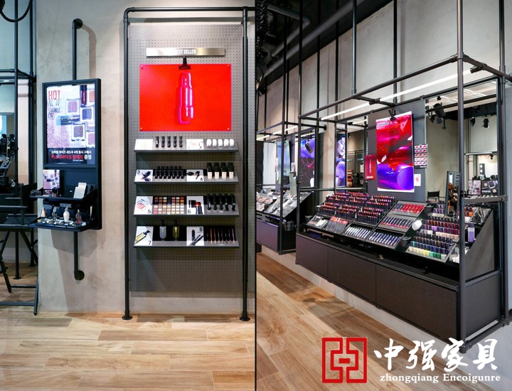 南京展柜，展柜設(shè)計,化妝品展柜