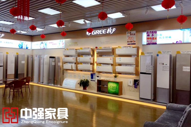 格力空調(diào)布局，柜臺(tái)設(shè)計(jì)