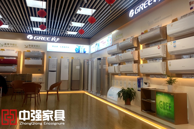 格力空調(diào)旗艦店裝修，格力展柜效果圖