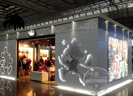 南京南站迪士尼Disney玩具專(zhuān)賣(mài)店展示柜