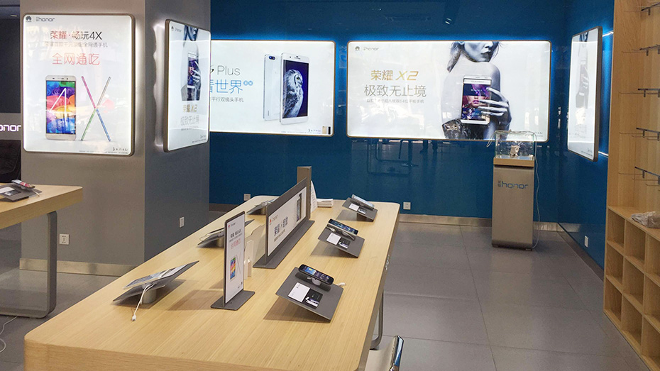 手機(jī)展柜,通信展柜,