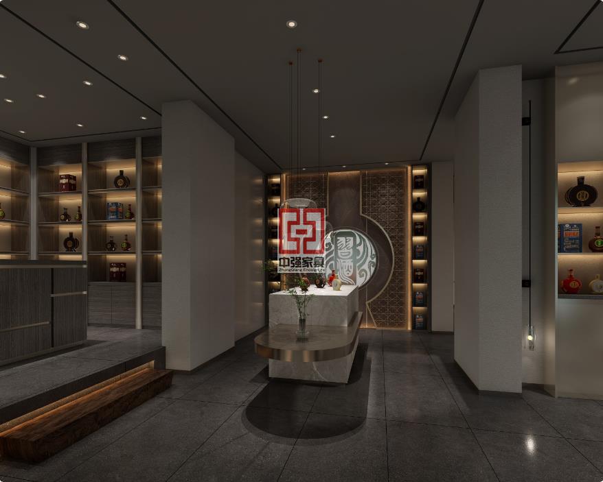 徐州煙酒展柜定制廠家柜臺(tái)展示柜直發(fā)直銷(xiāo)-中強(qiáng)展柜廠