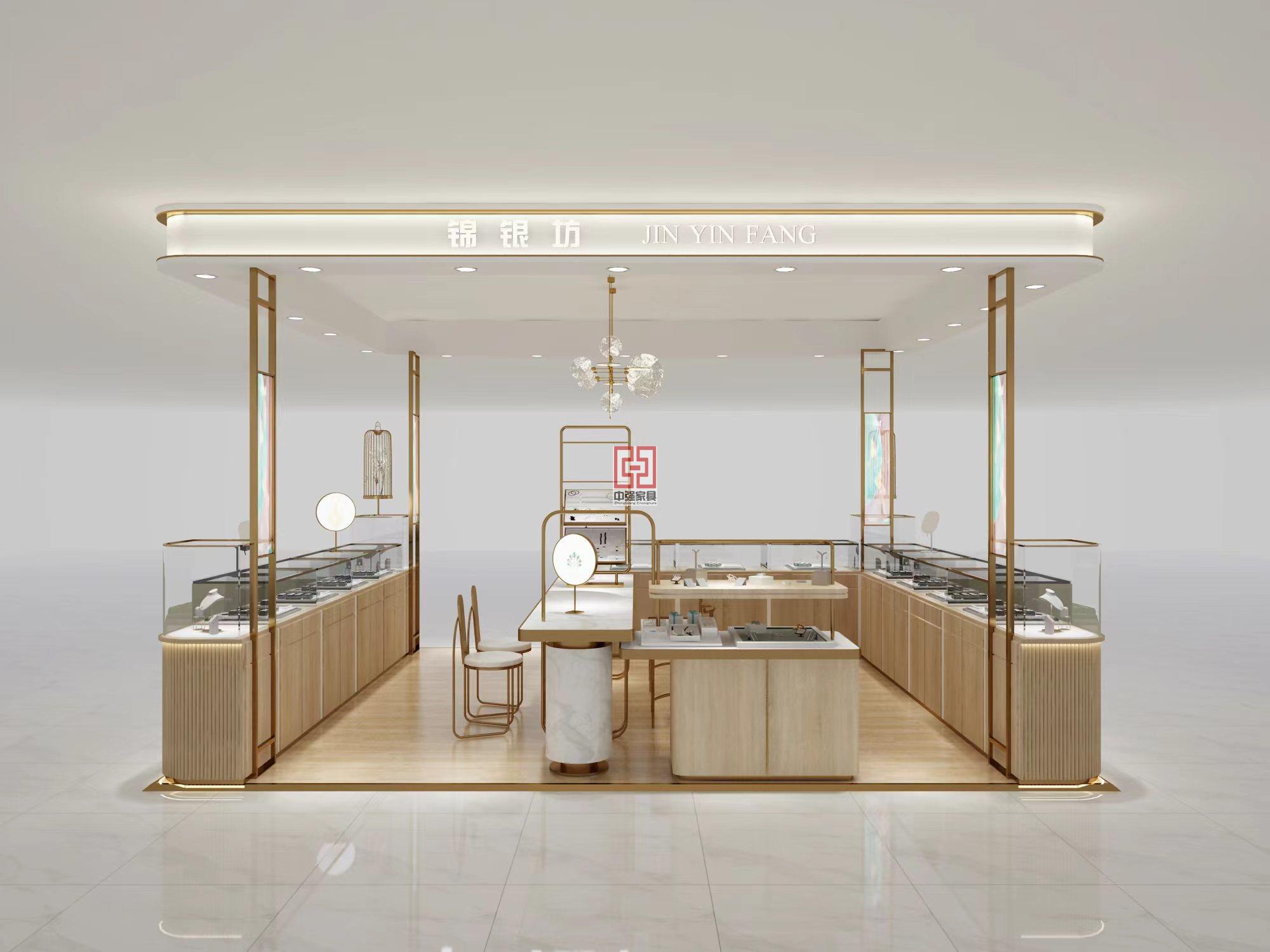 南京龍湖珠寶展柜定制優(yōu)選——中強展柜廠，打造高端奢華展示空間