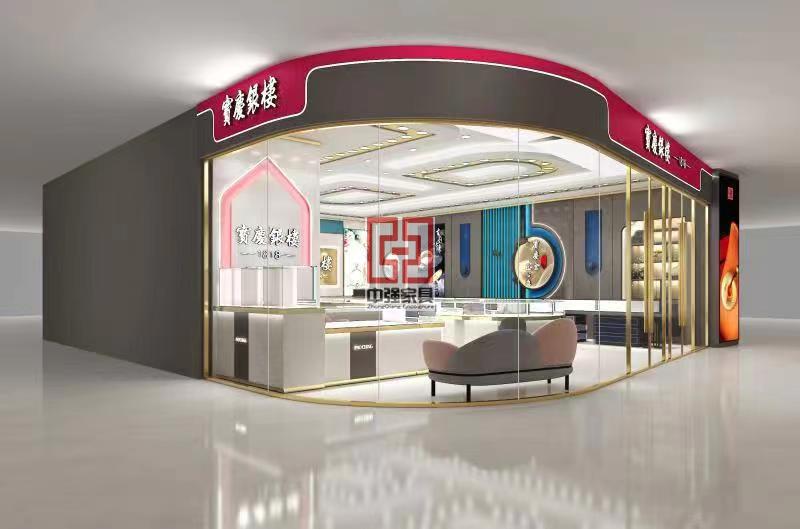 溫州珠寶展柜定制廠家-中強(qiáng)展柜廠