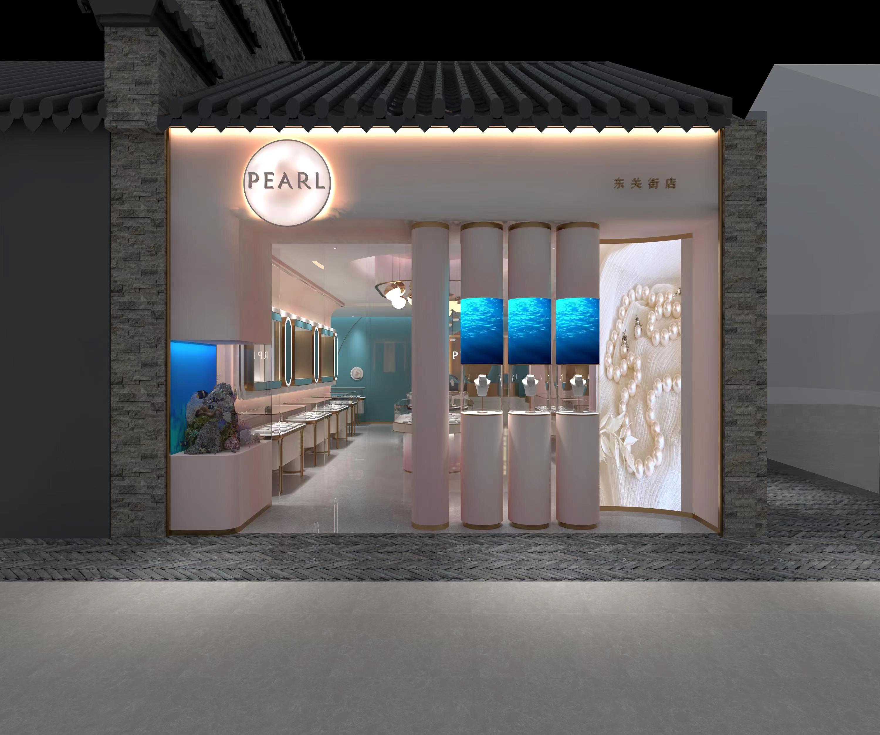 珍珠1店-中強(qiáng)展柜專(zhuān)業(yè)制作展柜